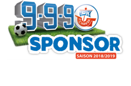 9-9-9 Sponsor des F.C. Hansa Rostock --->  
Wir unterstützen die Blau-Weißen seit 2016 und zeigen unsere regionale Verbundenheit. ---> Der F.C. Hansa Rostock ist der beliebteste Fußballverein in Ostdeutschland!